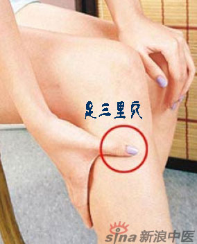 艾灸常用的保健穴有哪些？-足三里